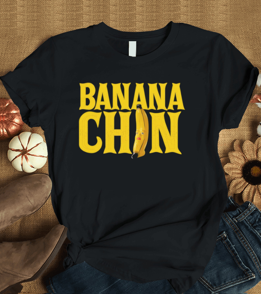 Banana Chin MMA Sandipantsmma Surreal Face T-Shirt