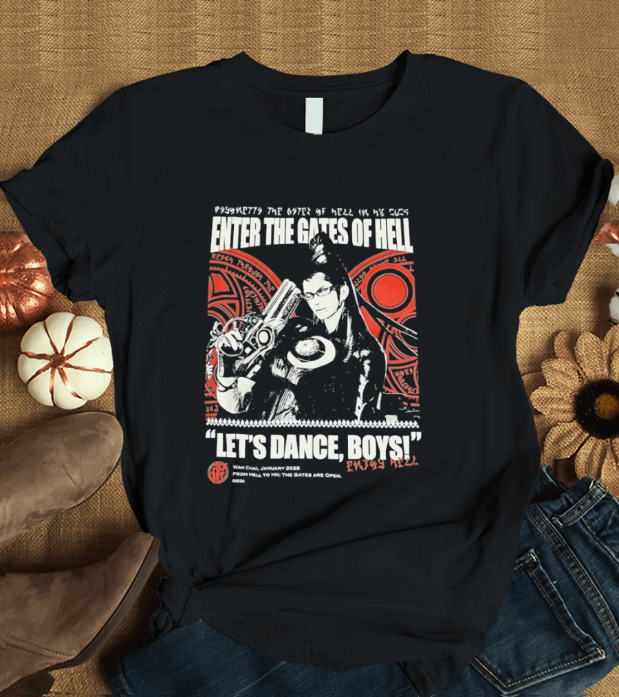 Bayonetta Enter The Gates Of Hell Let's Dance Boys 2025 Wan Chai T-Shirt