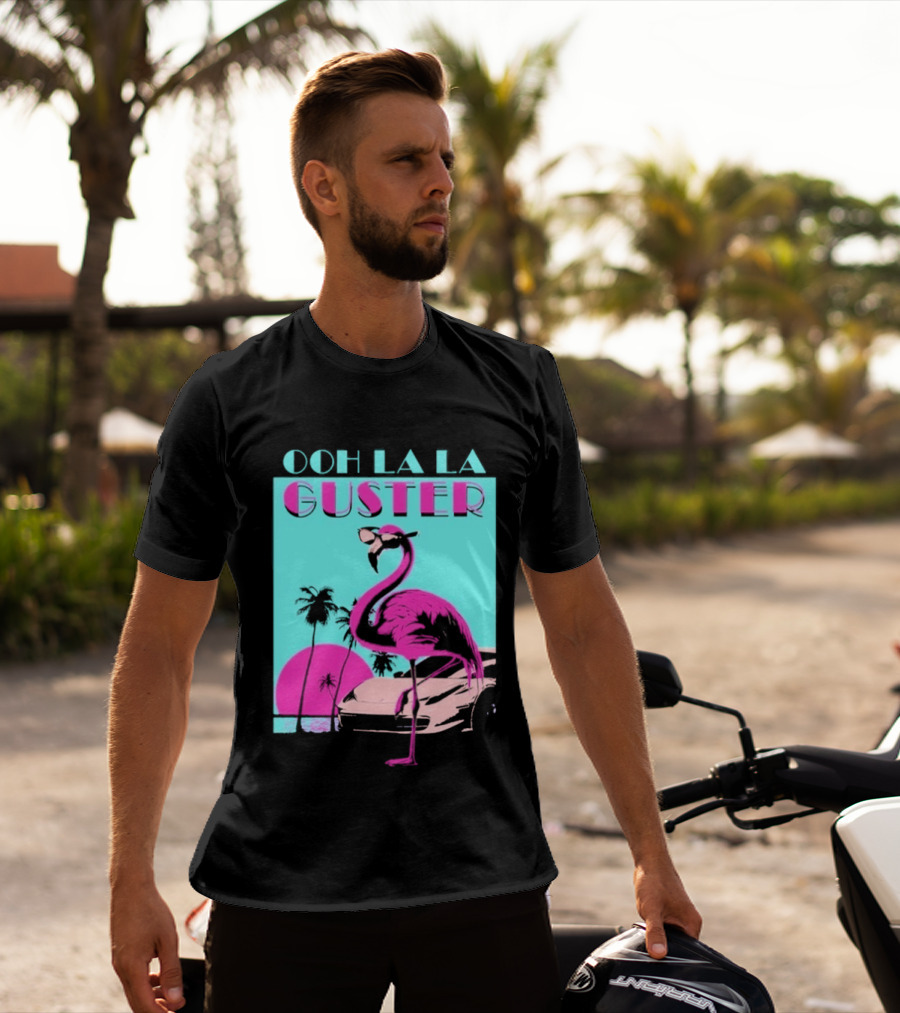 Guster Ooh La La Flamingo Sweet Ride T-Shirt