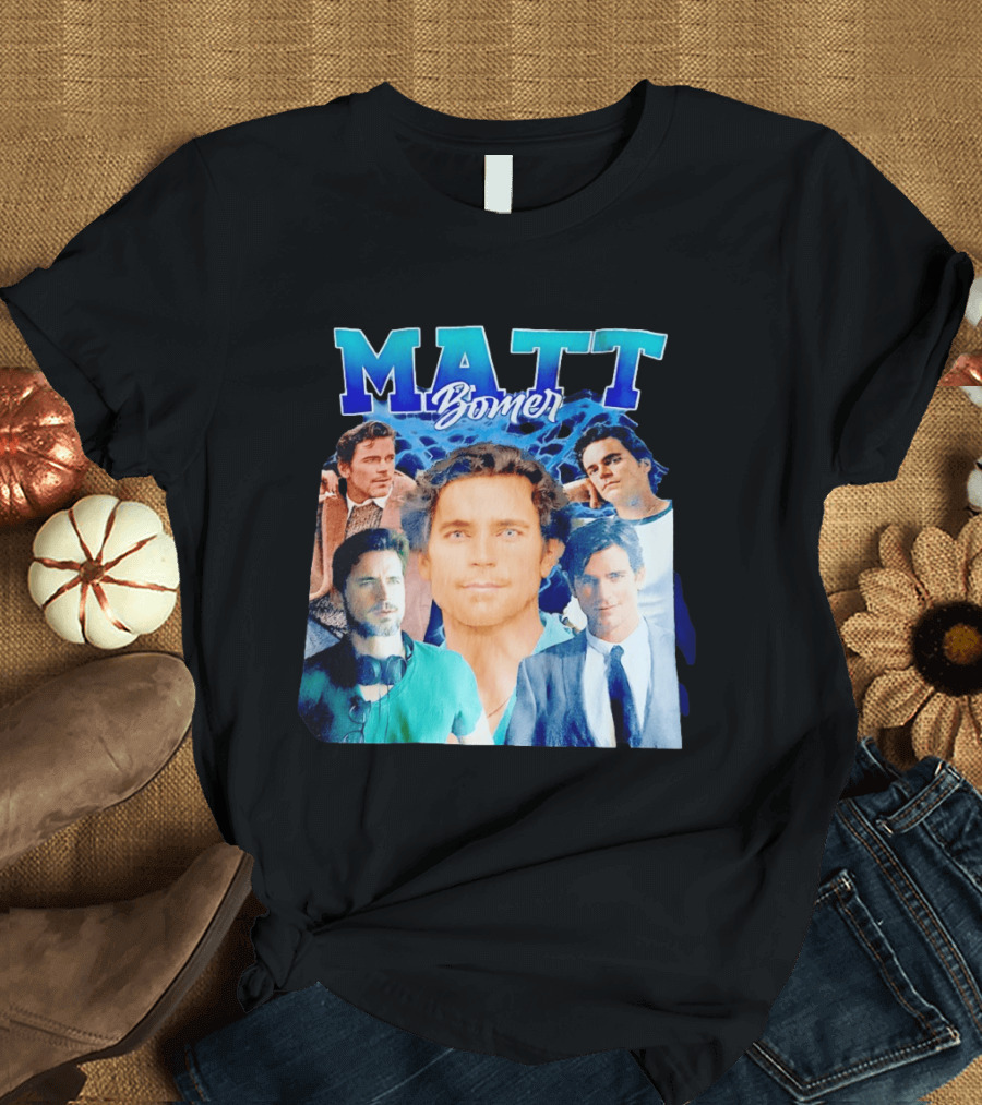 Matt Bomer Collage Actor Celebrity T-Shirt