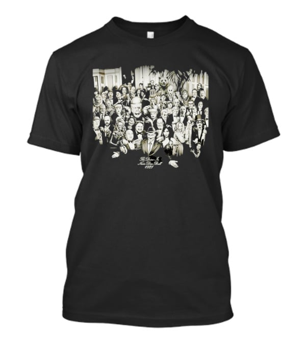 The Drive In Never Dies Ball 1921 Classic Horror Icons And Movie Legends T-Shirt