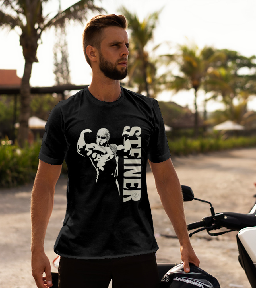 Scott Steiner Big Poppa Pump Wrestling Steiner Vertical T-Shirt