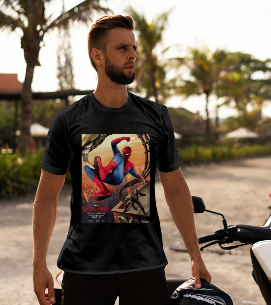 Spider Man Brand New Day Marvel Studios Movie Release July 31 2026 T-Shirt