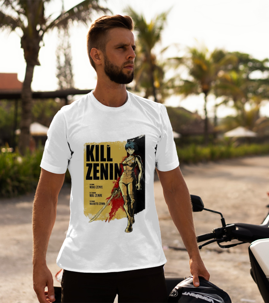 Kill Zenin Maki Mai Naobito Characters Anime T-Shirt