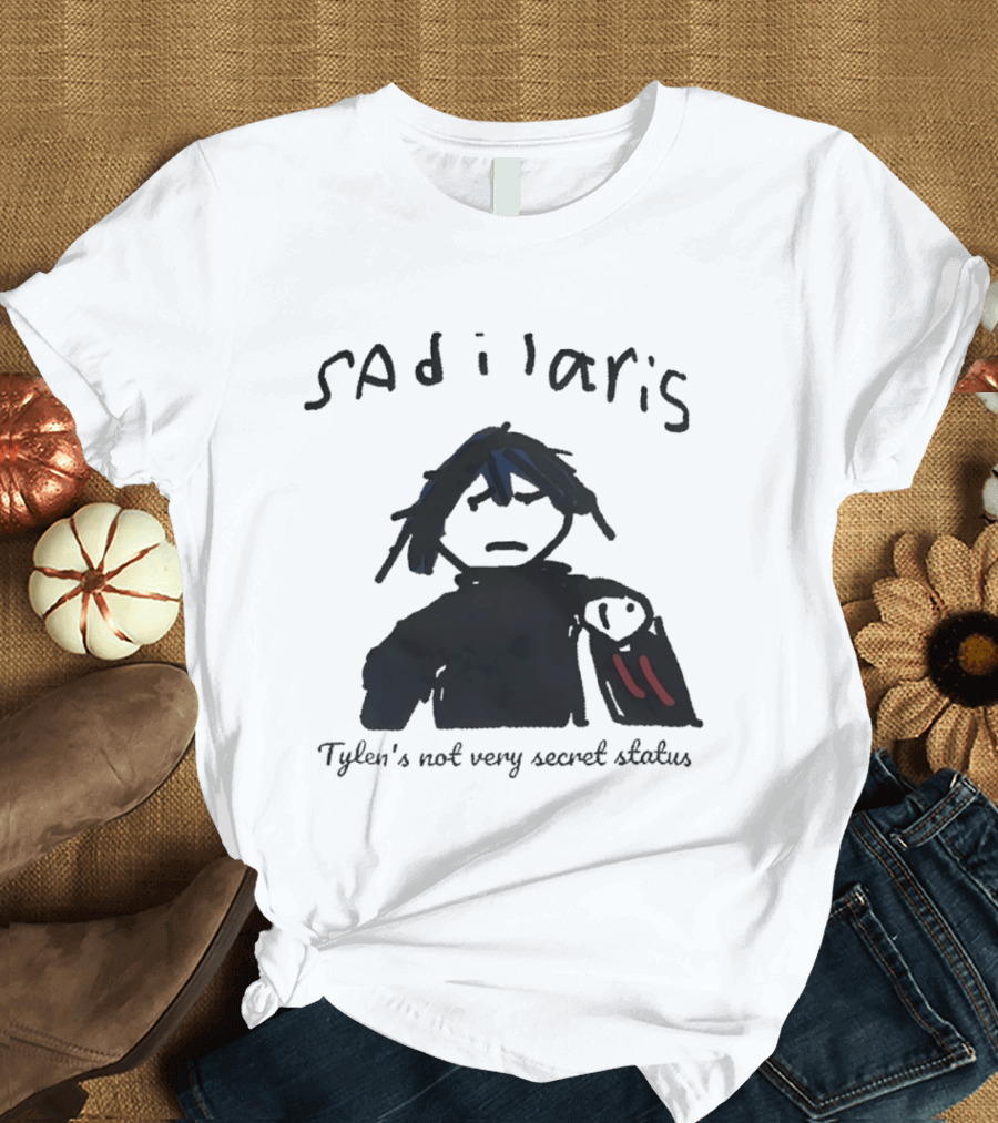 Sadilaris Tylen's Not Very Secret Status Character Concept T-Shirt