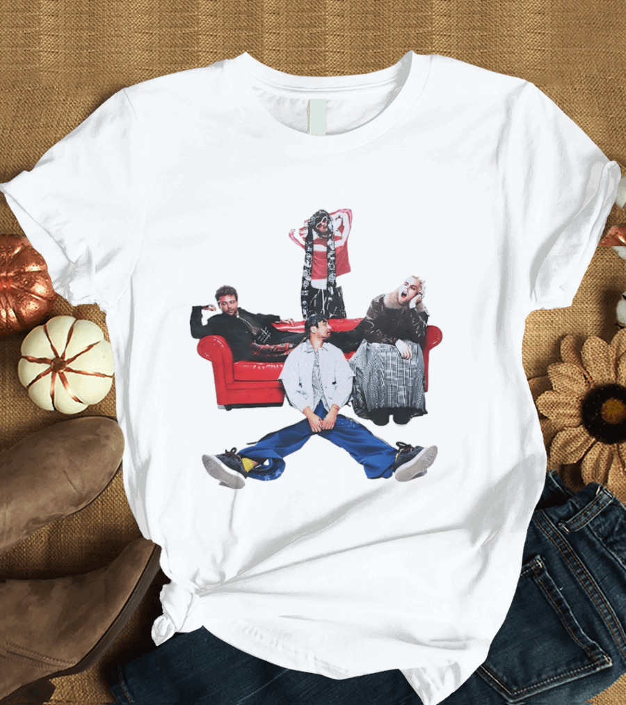 The 1975 Members Red Sofa Matty Healy Aesthetic T-Shirt