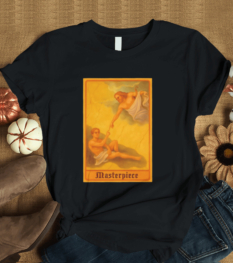 Masterpiece Michelangelo Creation Of Adam Iconic Classic Renaissance T-Shirt