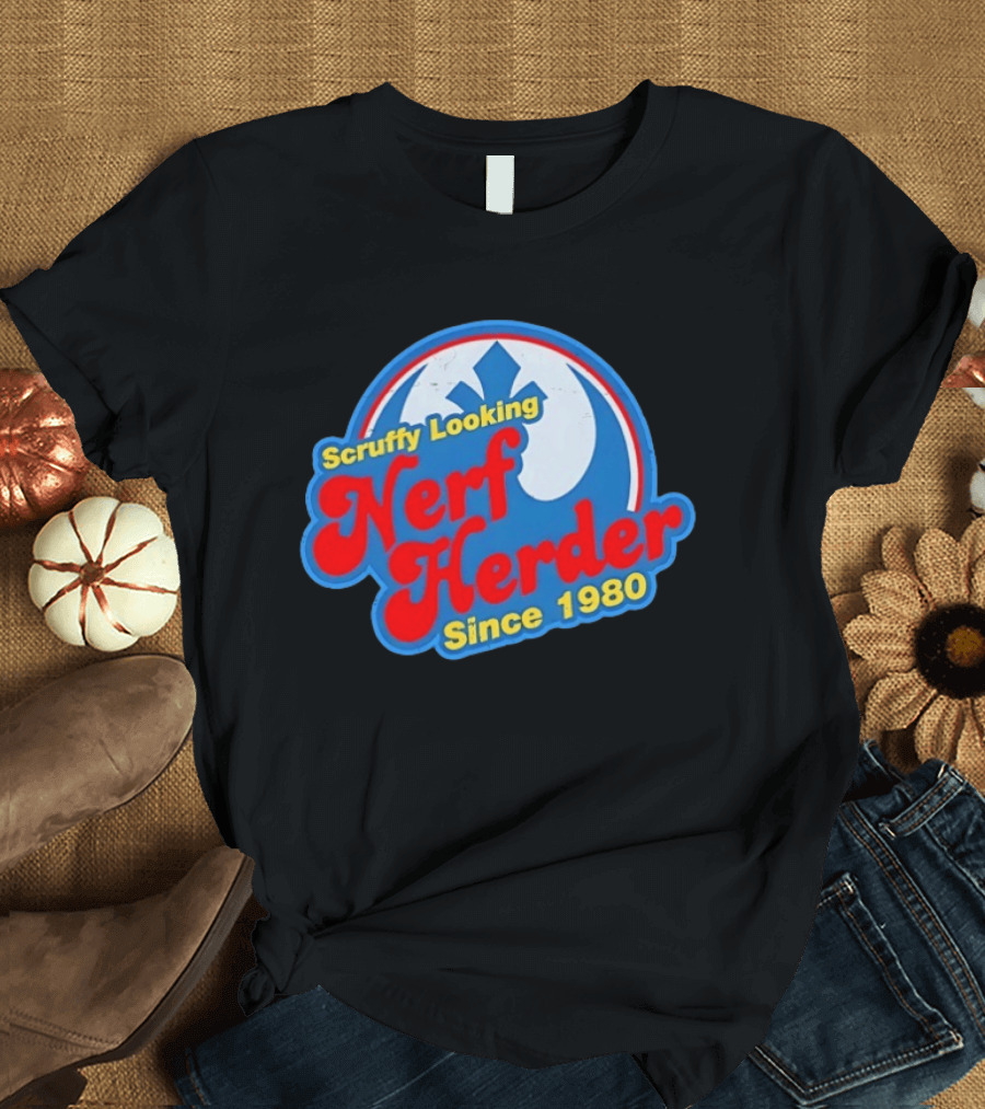 Scruffy Looking Nerf Herder Since 1980 T-Shirt