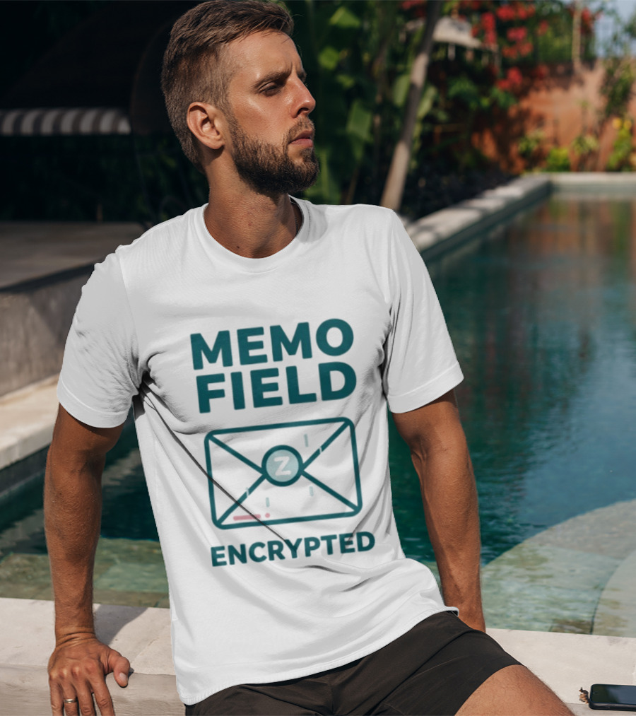 Memo Field Encrypted Z Data Security Protection T-Shirt