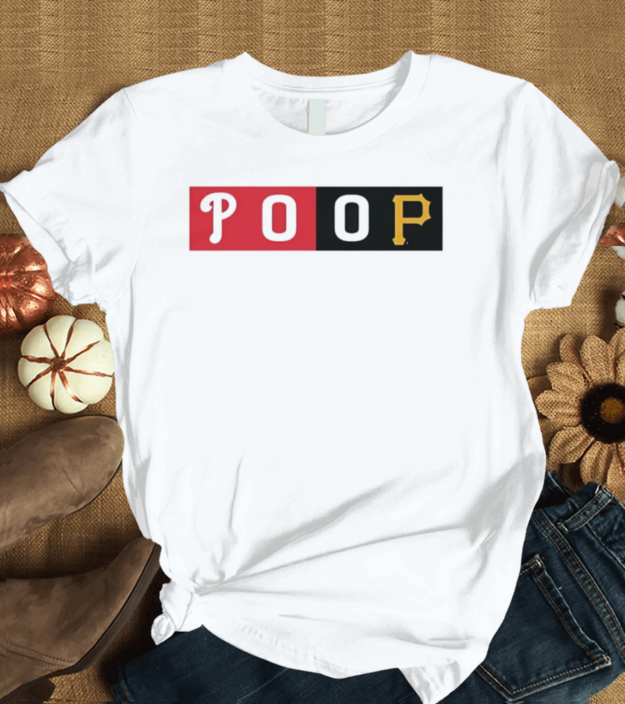 POOP Joe Roderick Pittsburgh Pirates T-Shirt