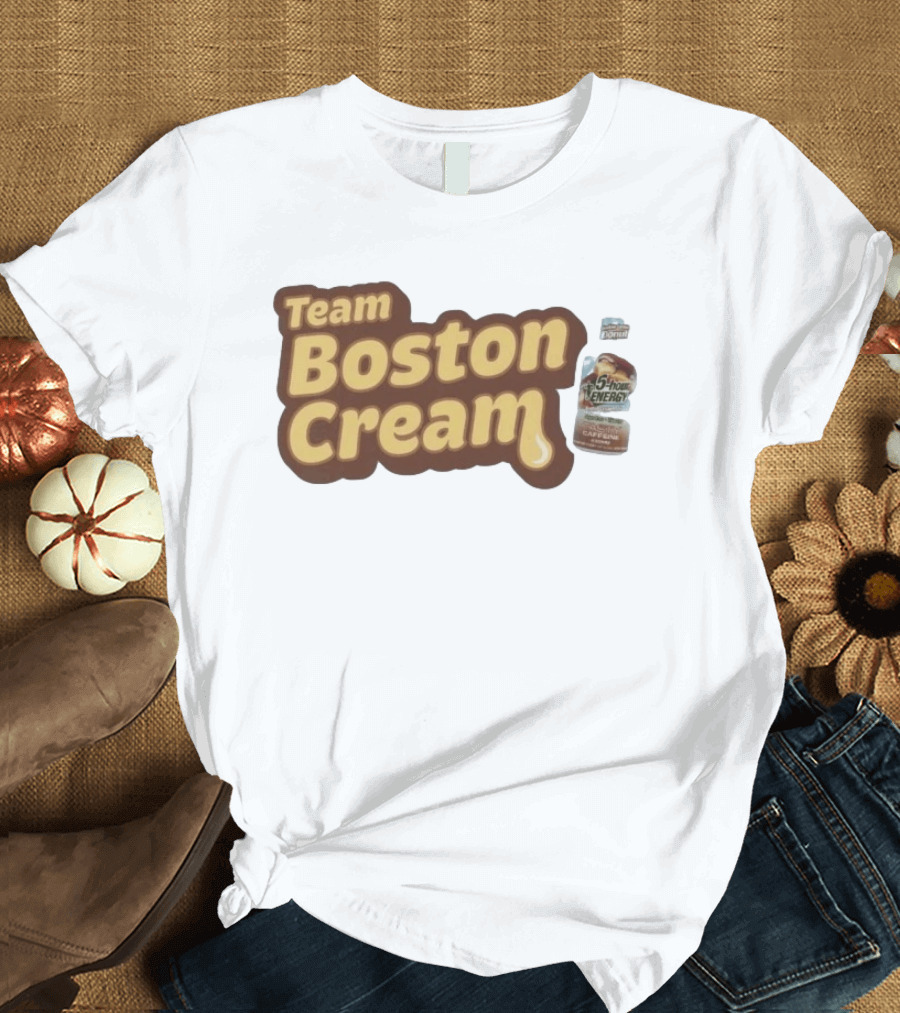 Team Boston Cream 5 Hour Energy Donut Caffeine T-Shirt
