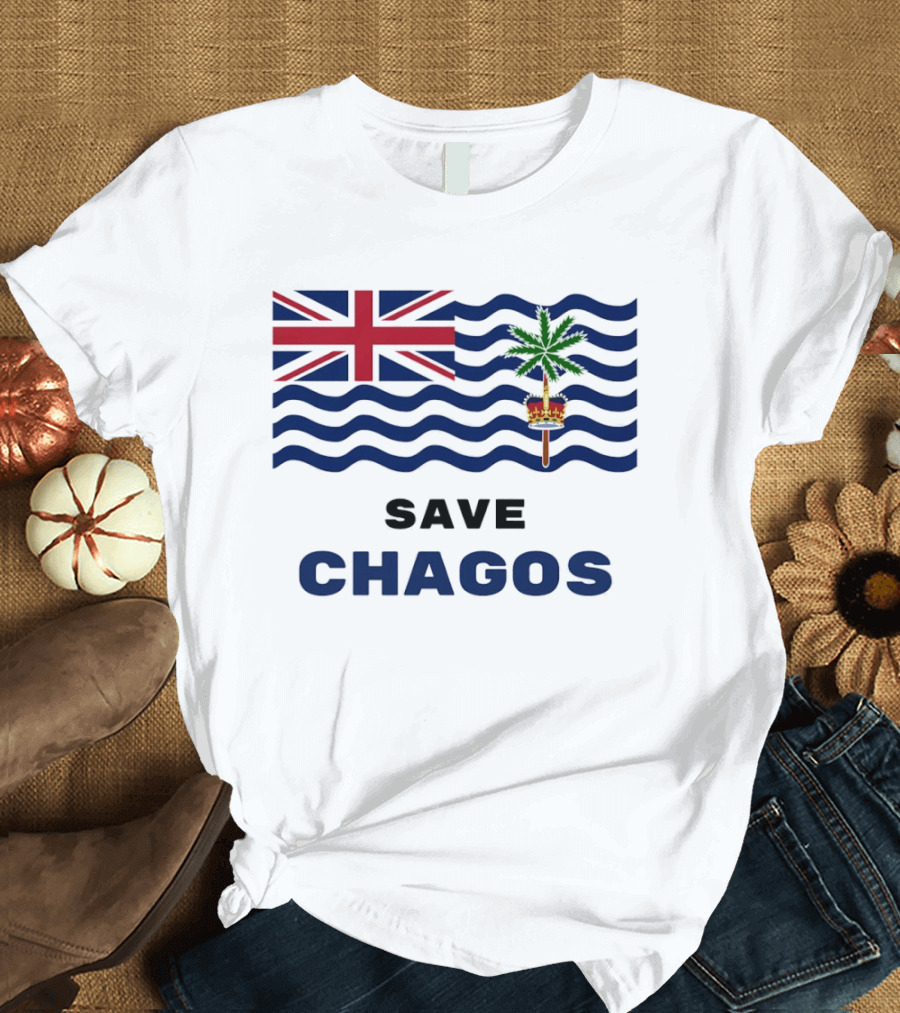 Save Chagos British Indian Ocean Territory Flag Campaign T-Shirt