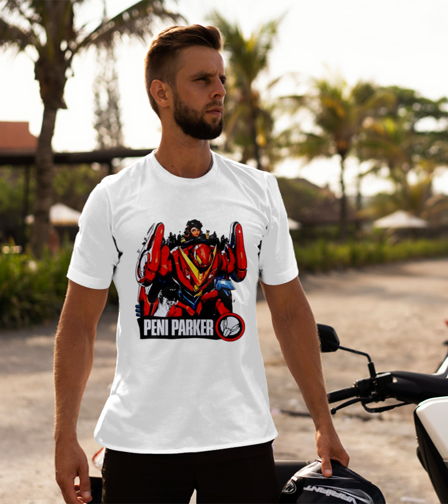 Peni Parker SP//dr Mech Anime Robot T-Shirt