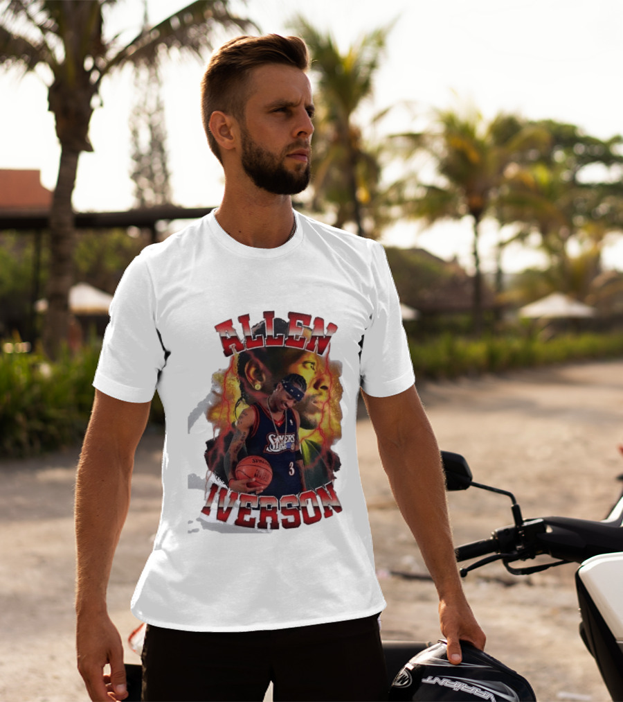 Allen Iverson Philadelphia 76ers Basketball Legend T-Shirt