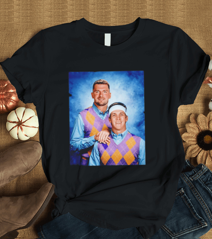 Austin Reaves Luka Doncic Step Brothers T-Shirt