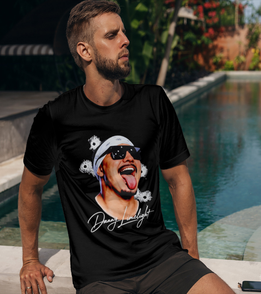 Danny Limelight Wrestling AEW Bandana And Sunglasses T-Shirt