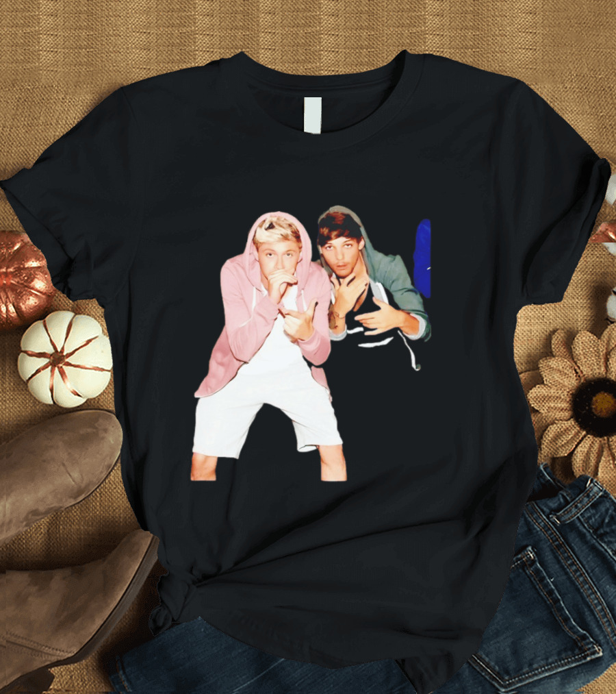 Niall Horan Louis Tomlinson One Direction Pose T-Shirt