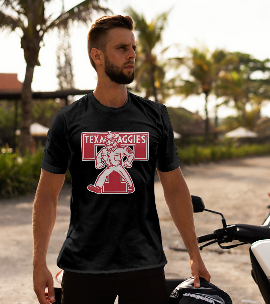 Texas Aggies Reveille Station Old Sarge AMT T-Shirt