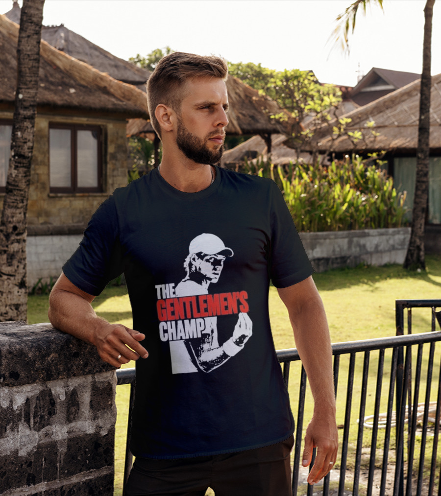 The Gentlemen's Champ Jannik Sinner Italian Gesture T-Shirt