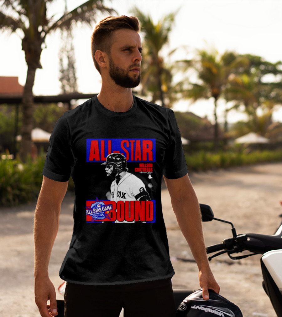 All Star Bound 2024 Willson Contreras Texas American League T-Shirt