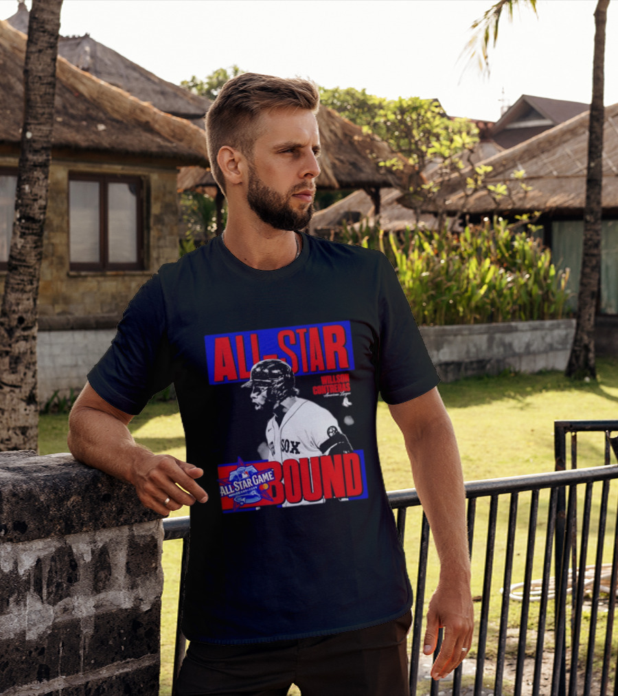 All Star Bound 2024 Willson Contreras Texas American League T-Shirt