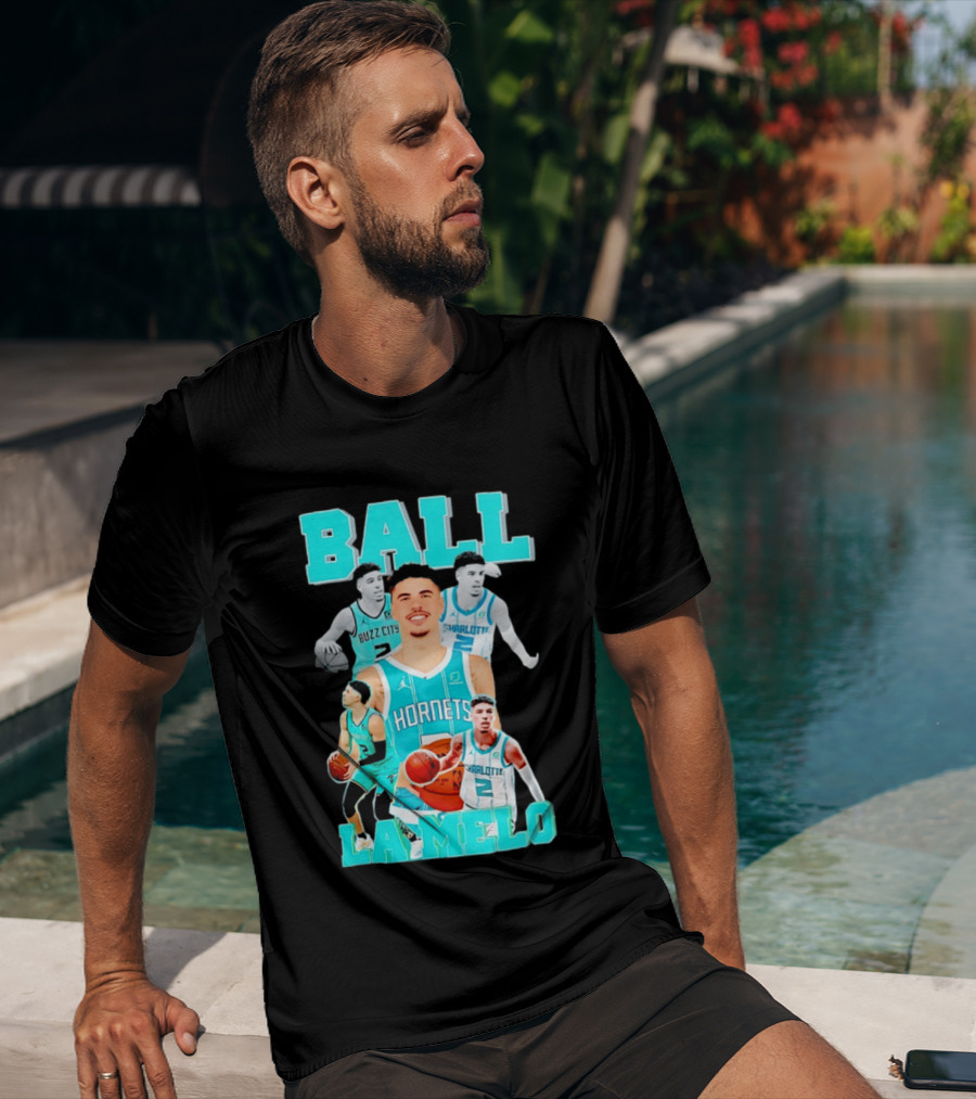 LaMelo Ball Hornets Buzz City Charlotte NBA T-Shirt