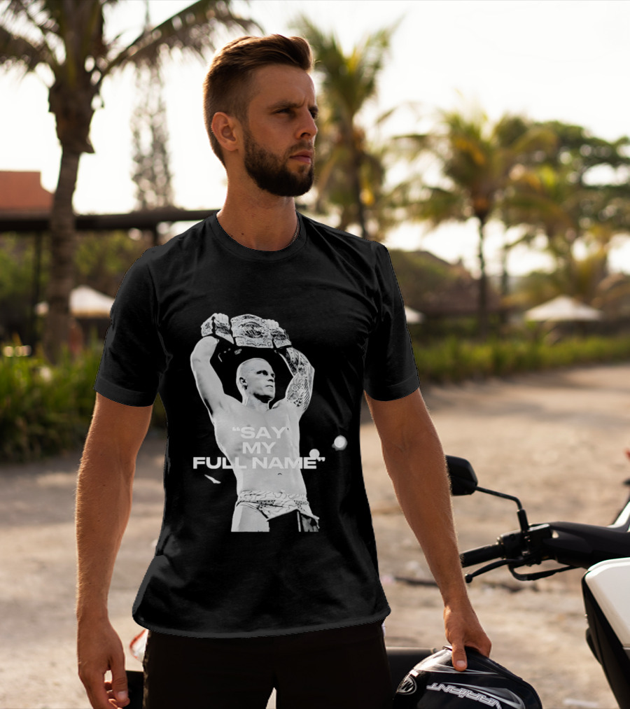 Ilja Dragunov WWE Say My Full Name Wrestling Champion T-Shirt