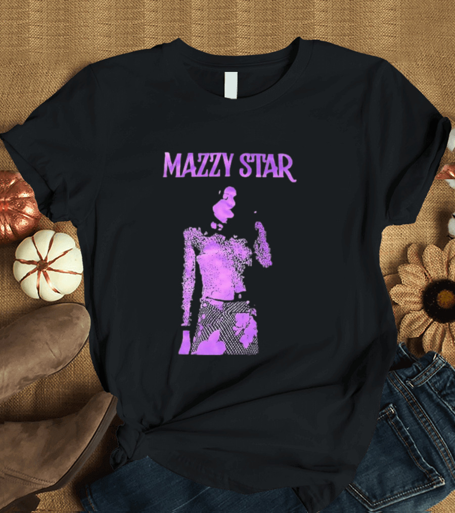 Mazzy Star Hope Sandoval Purple Aesthetic Alternative Rock T-Shirt