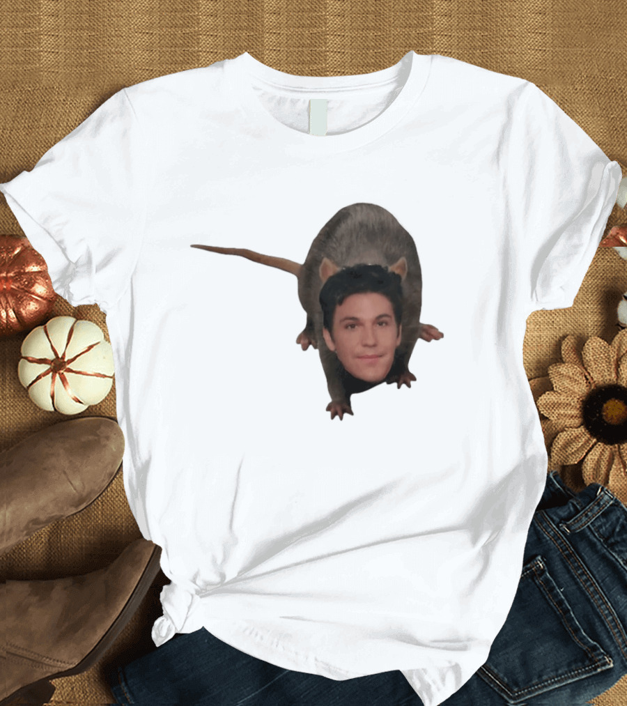 Ben Affleck Rat Meme Face Mashup T-Shirt