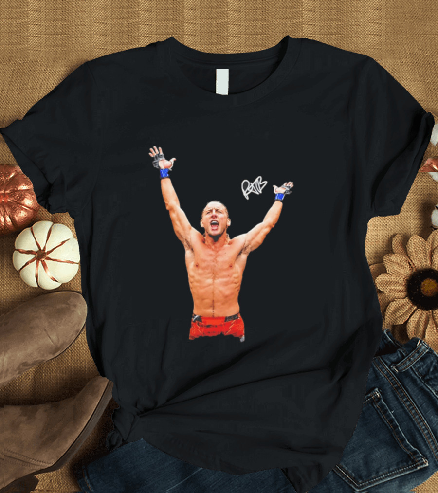 Ryan Hall UFC 2026 Victory Celebration Champion Pose T-Shirt