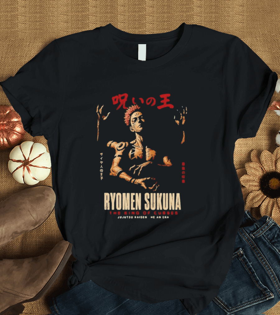 Ryomen Sukuna The King Of Curses Jujutsu Kaisen Cursed Heian Era T-Shirt