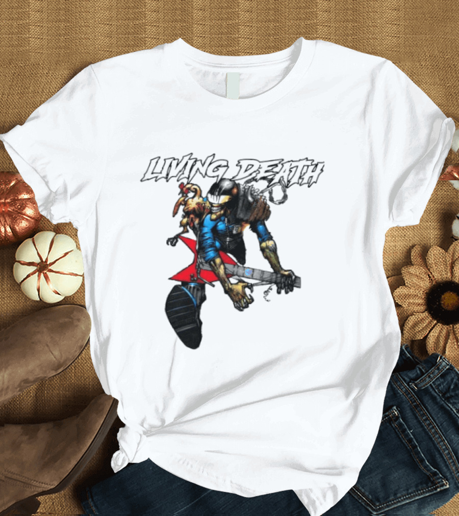 Judge Death Living Death 2000 AD Prison T-Shirt