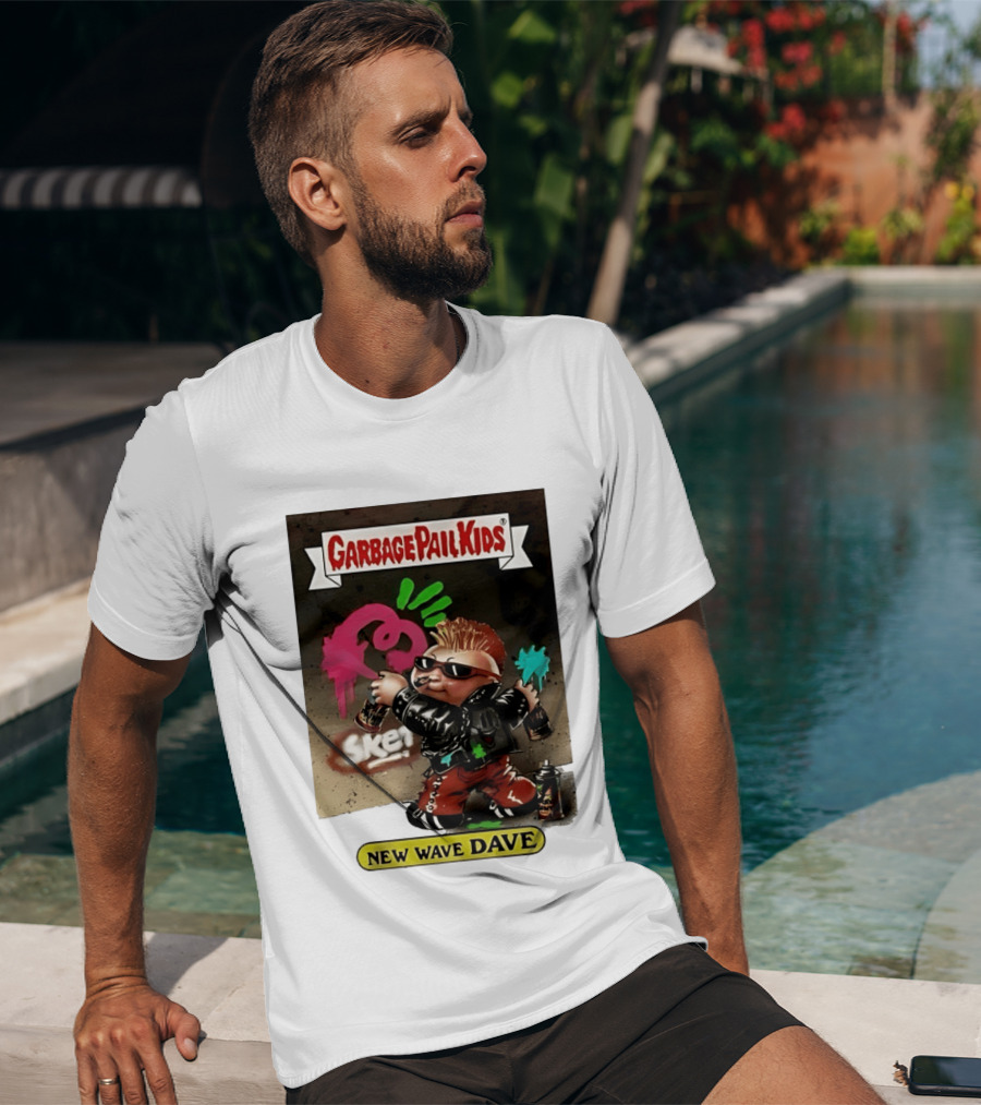 New Wave Dave Garbage Pail Topps T-Shirt