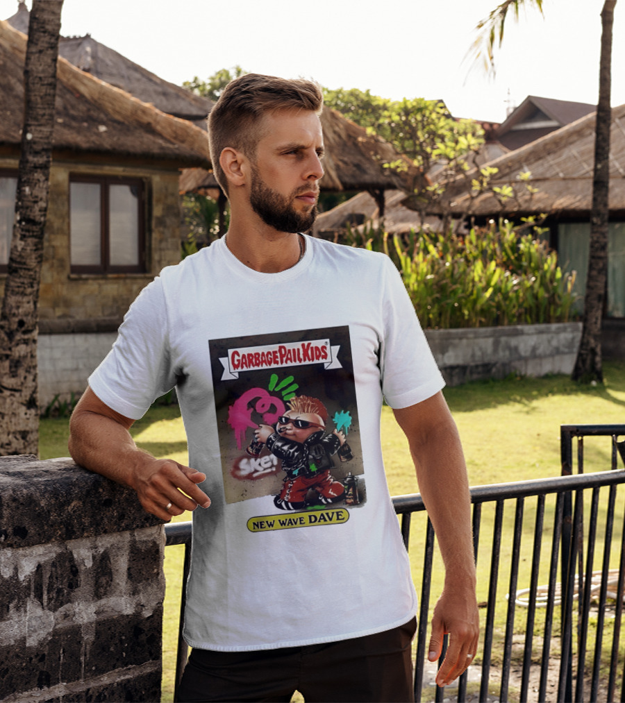 New Wave Dave Garbage Pail Topps T-Shirt