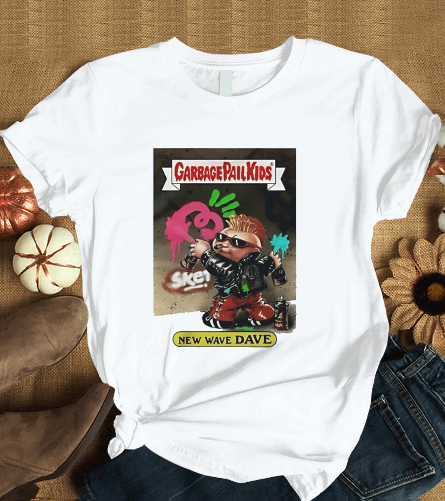 New Wave Dave Garbage Pail Topps T-Shirt