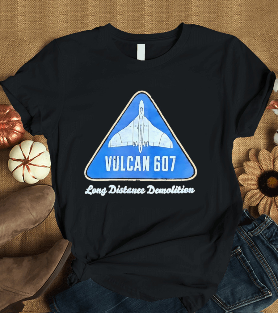 Vulcan 607 Long Distance Demolition Vintage Distressed T-Shirt