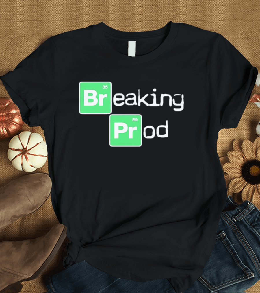 Breaking Prod 35 59 Chemistry T-Shirt