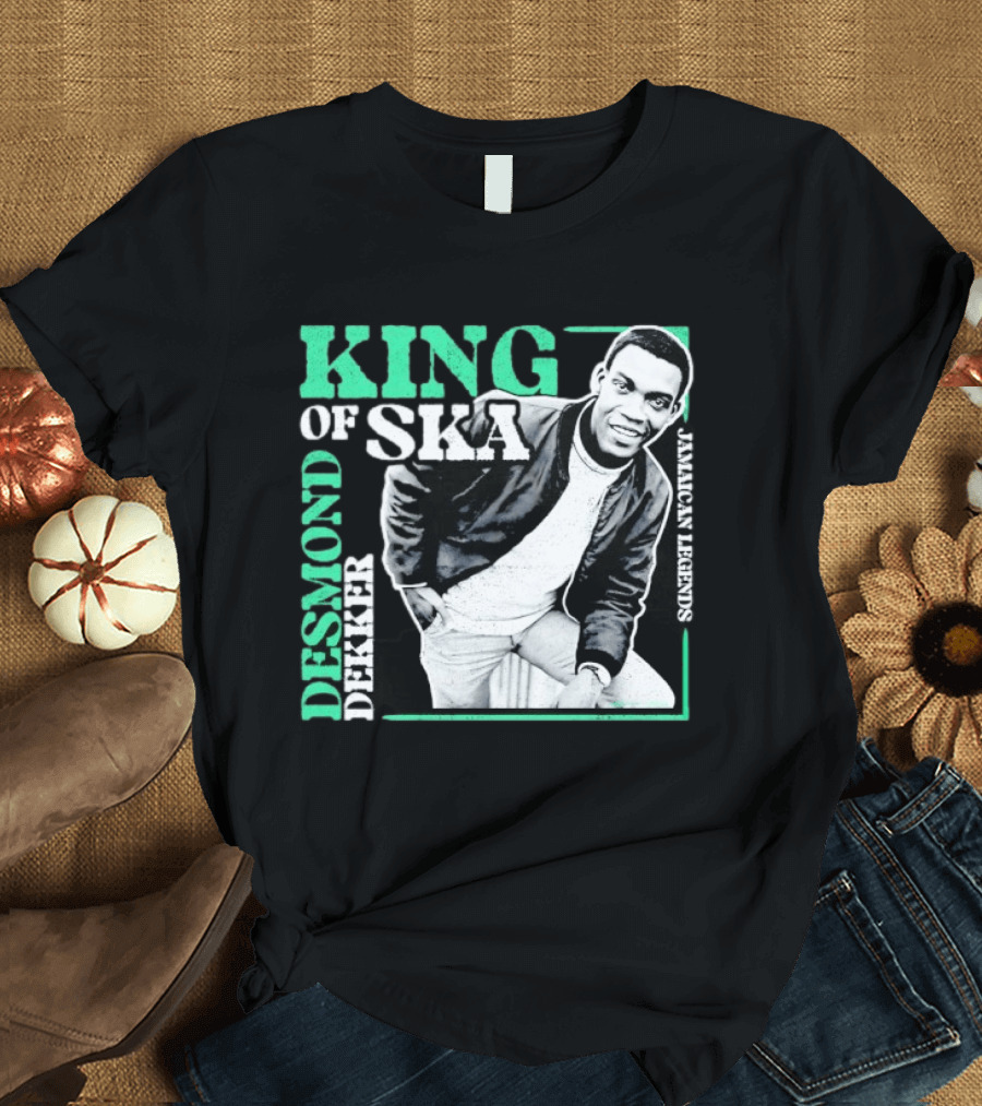 Desmond Dekker King Of Ska Jamaican Legends T-Shirt