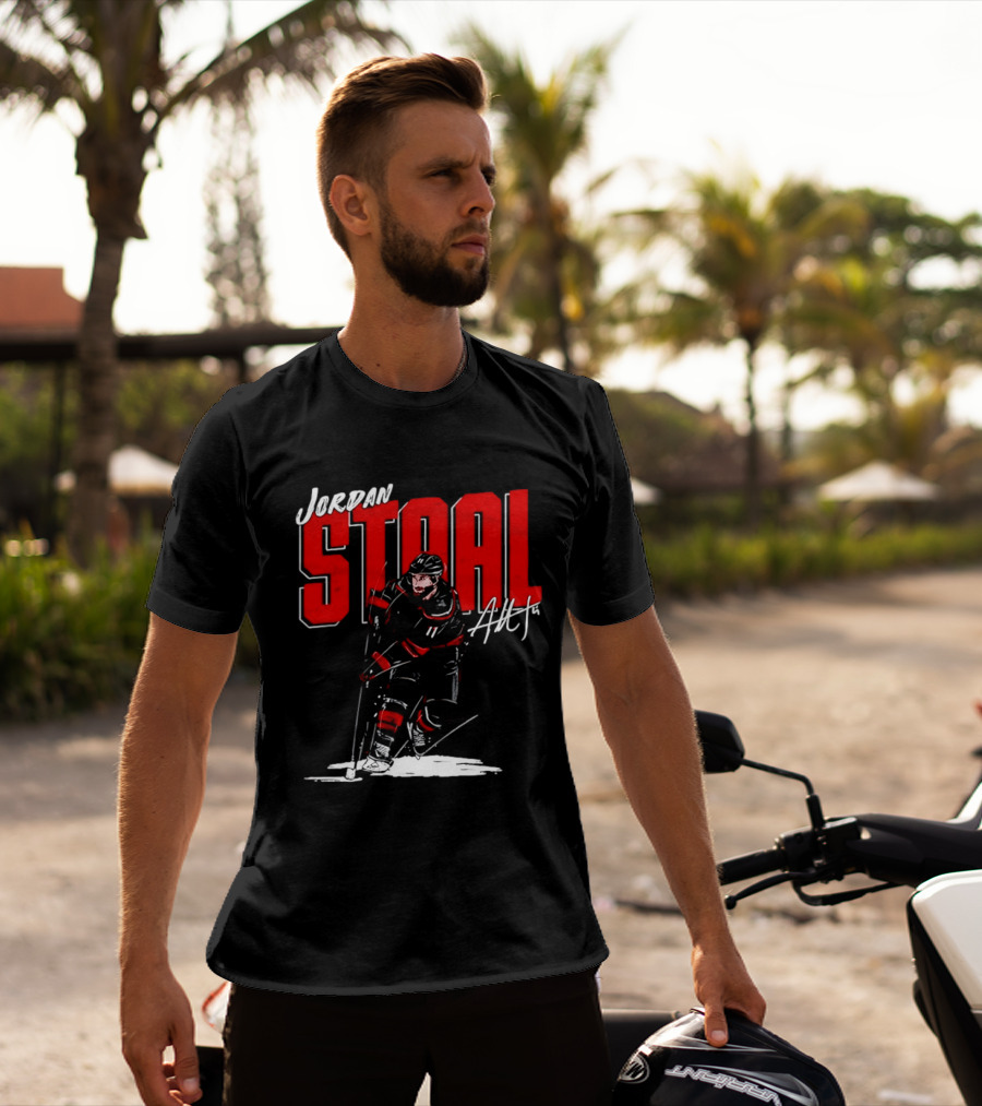 Jordan Staal Carolina Hurricanes Hockey Player Sportswear T-Shirt