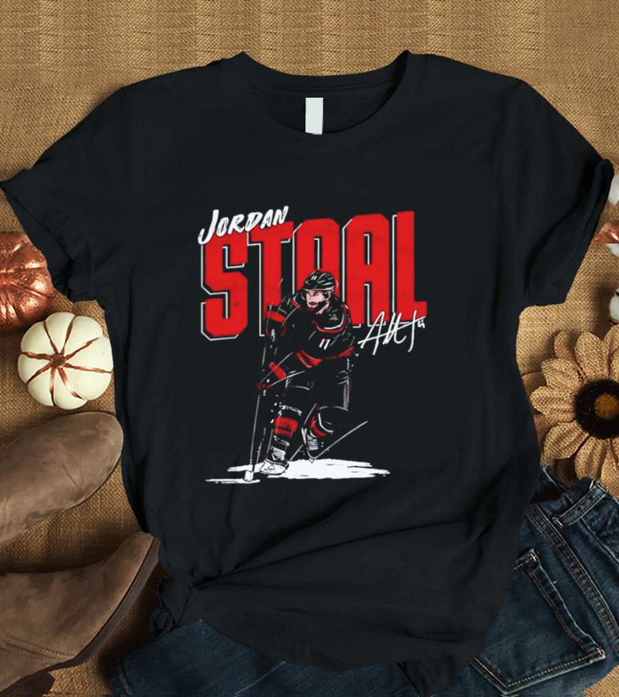 Jordan Staal Carolina Hurricanes Hockey Player Sportswear T-Shirt