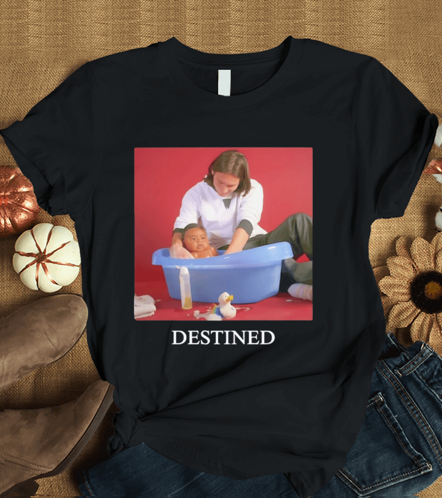 Lionel Messi Lamine Yamal Baby Bath Destined T-Shirt