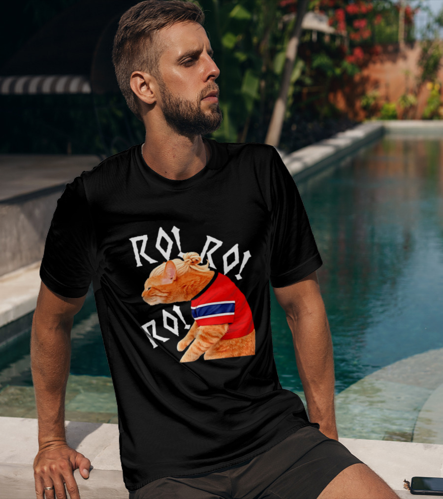 Ro Ro Ro Norwegian Cat El Michi Meme Norway T-Shirt