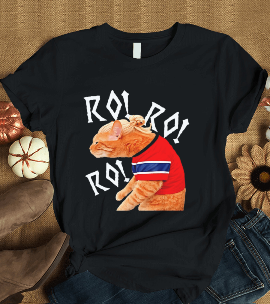 Ro Ro Ro Norwegian Cat El Michi Meme Norway T-Shirt