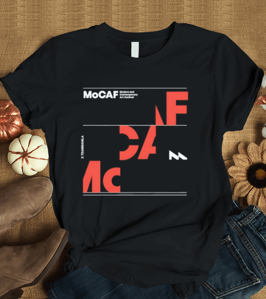 MoCAF Modern Contemporary Festival TeamManila Collaboration T-Shirt