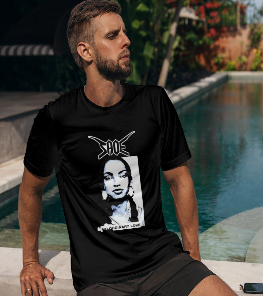 Sade No Ordinary Love Iconic 90s R&B Soul Music Legend T-Shirt
