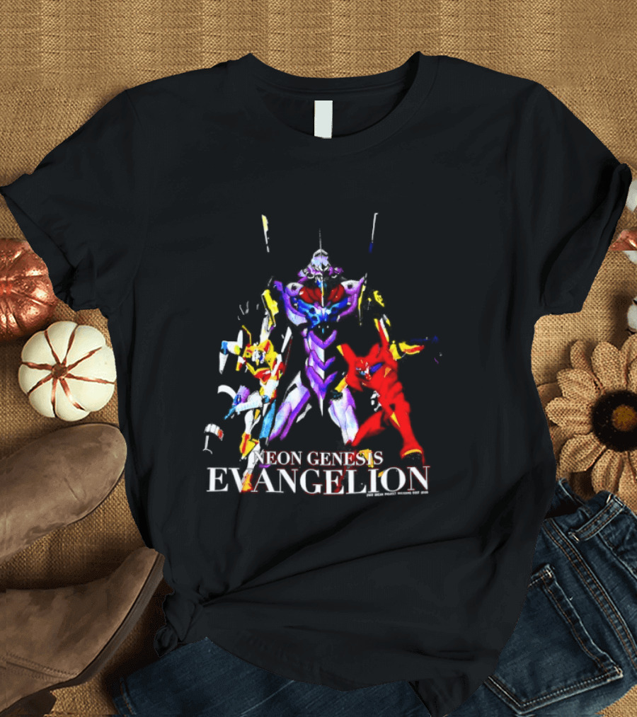 Neon Genesis Evangelion Eva Unit 01 Unit 00 Unit 02 T-Shirt