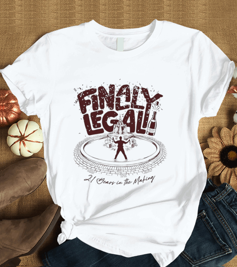 Finally Legal 21 Years In The Making Burt Reynolds The Machine T-Shirt