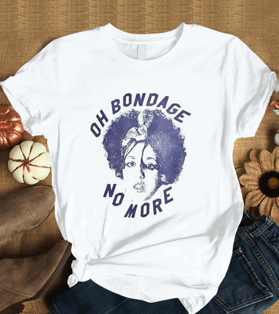 Oh Bondage No More X Ray Spex Poly Styrene Iconic Punk Image T-Shirt