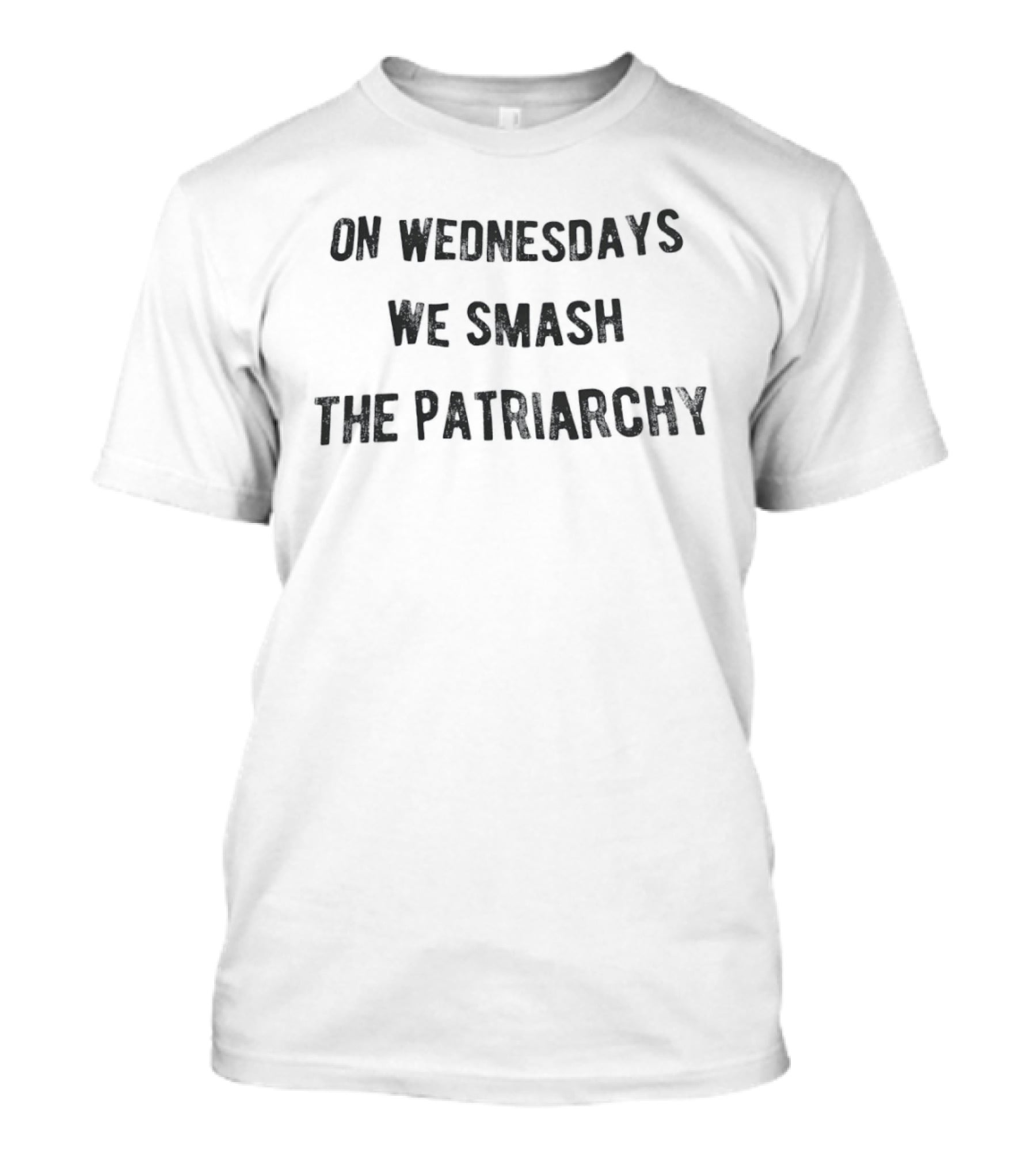 On Wednesdays We Smash The Patriarchy Feminist T-Shirt
