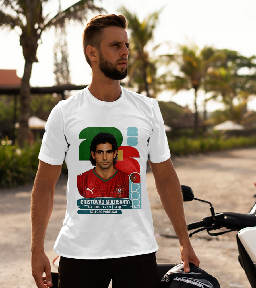 Cristóvão Moltisanto Seleção Portugal 2026 Soccer Card T-Shirt